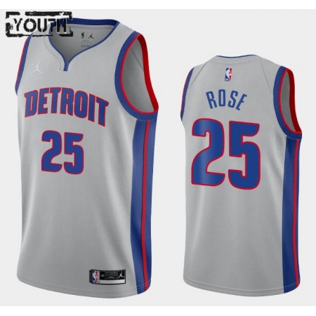 Maillot Basket Detroit Pistons Derrick Rose 25 2020-21 Jordan Brand Statement Edition Swingman - Enfant